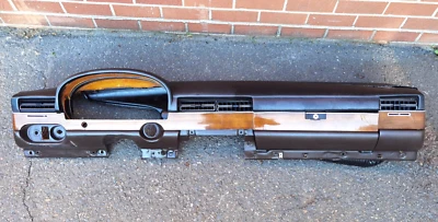 1976 MERCEDES 450SE W116 DASHBOARD ASSEMBLY DARK BROWN OEM - Image 1 of 4