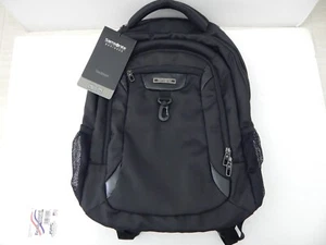 Samsonite Stedman 15.6" Business Travel Court Backpack Black New - Picture 1 of 10