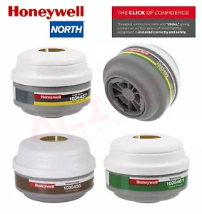 1 Paar - Honeywell NORTH Bajonettpatrone Halbmasken Filter Schutzsystem - Bild 1 von 18