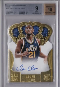 IAN CLARK 2013-14 Panini Preferred Crown Royale RC Dorado/10 Automático BGS 9/10 Pop 2 - Imagen 1 de 2