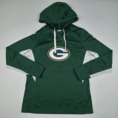 Green Bay Packers Hoodie Sweatshirt Sweater NFL Football Women's Size Medium - Image 1 of 4