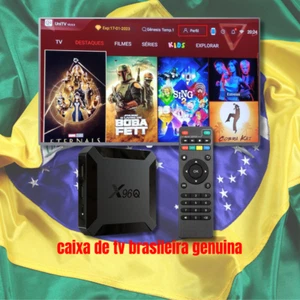 2024 H8 Box Brazil HTV8 TV Brasil TV - HTV A PRIMEIRA DO BRASIL - Frete GRÁTIS - Picture 1 of 8