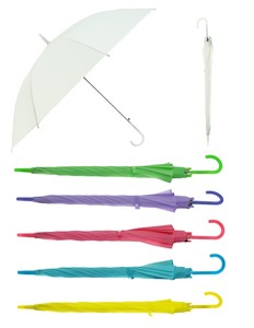 Colorful 42" Doorman hook Handle Umbrella