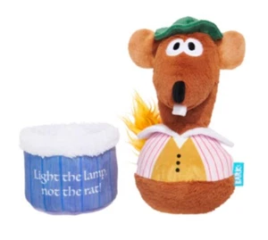 Nueva caja de corteza lámpara Rizzo la rata 2 piezas Juguete para perro Muppet’s Christmas Carol - Imagen 1 de 16