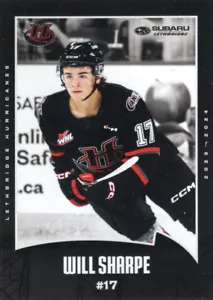 2023/24 Lethbridge Hurricanes - WILL SHARPE - Bild 1 von 2