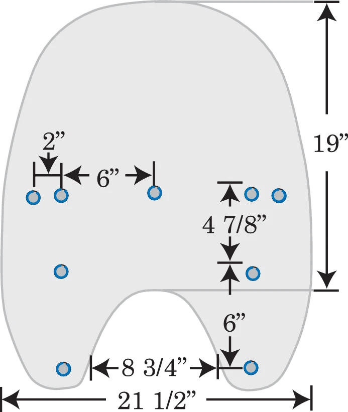Memphis Shades 19 OE 替换透明挡风玻璃 Harley Dyna Wide Glide 软尾 — 第 1/1 张图片