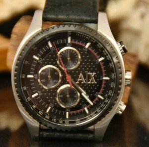 reloj armani exchange negro