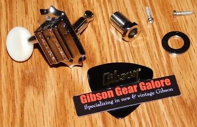 Детали для гитары Epiphone Les Paul тюнер Kluson Deluxe никель белый ES Project A - Изображение 1 из 3