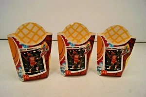 Lot of 3 Vintage - McDonald's Michael Jordan MVP French Fry Boxes - Picture 1 of 4