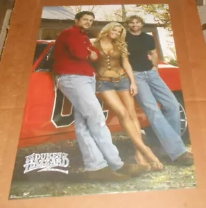 Dukes of Hazard 2005 Poster 34x22 Gruppe Jessica Simpson Daisy SELTEN - Bild 1 von 2