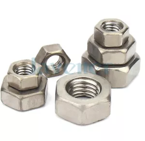 Tuercas de tornillo hexagonales de titanio titanio BSP TA2 GR2 Ti 5 piezas - Imagen 1 de 28