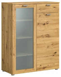 xonox.home Highboard Kommode Schrank Sideboard Xeno Artisan Eiche 90x115x37 cm - Bild 1 von 4