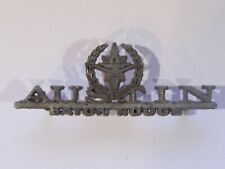 Vintage Austin Oldsmobile Baton Rouge Louisiana Metal Dealer Badge Emblem Tag LA