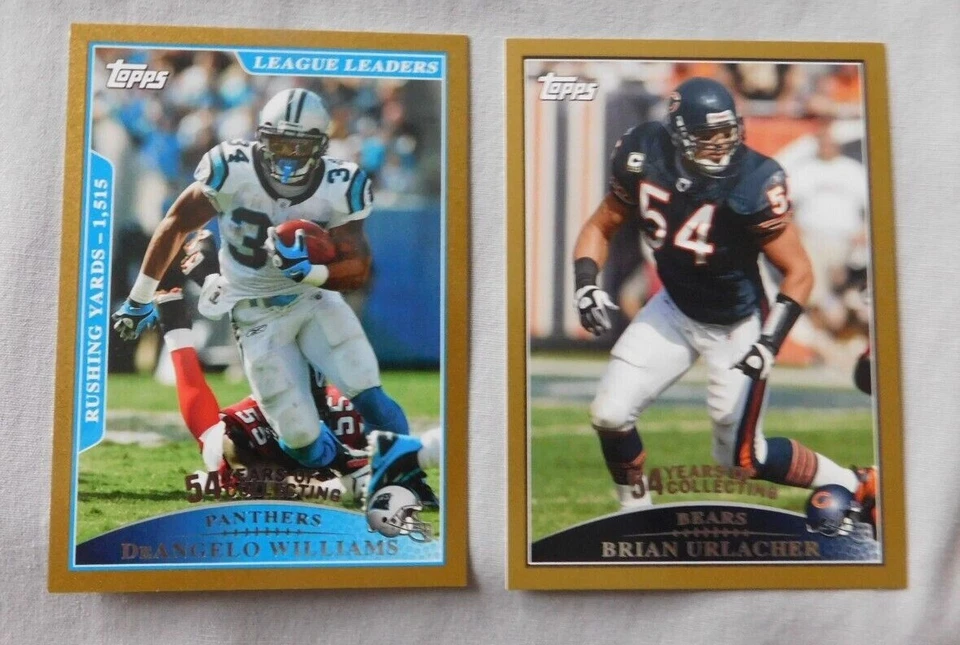 2009 Topps GOLD  Football Card /2009 Pick one - Image 1 of 1