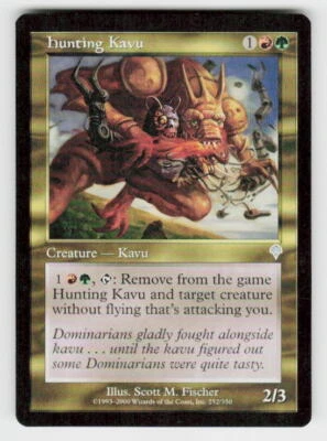 Invasion #252 Hunting Kavu - Image 1 of 2