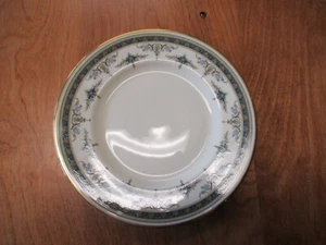 Minton England GRASMERE BLUE Salad Plate 8" Gold Trim 1 ea 4 available - Picture 1 of 6