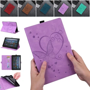 Hülle für Amazon Fire HD 10 Plus 2021 Tablet 10,1"" stoßfeste PU Leder Abdeckung - Bild 1 von 17