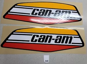 73 74 75 76 1973 1974 1975 1976 Can-Am TNT Gas Fuel Tank Decal Stickers - Picture 1 of 1