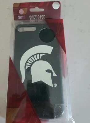 Funda blanda NCAA Michigan St. Spartans para iPhone 7 plus Foto 1 de 3