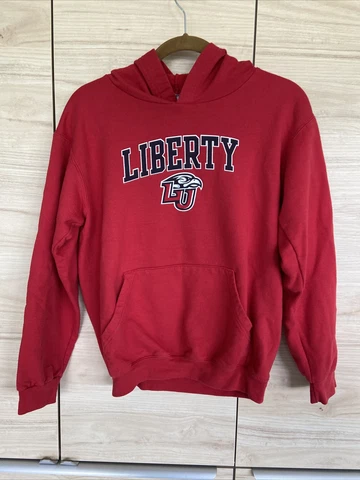Liberty University Flames Youth XL 14-16 Hoodie Sweatshirt Champion (Y1) Cover