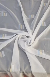 Gardinenstoff RG-228 REST 295 cm x 130cm Stores Gardinen Polyester Komplettstück - Bild 1 von 6