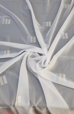 Gardinenstoff RG-234 REST 300 cm x 130cm Stores Gardinen Polyester Komplettstück - Bild 1 von 4