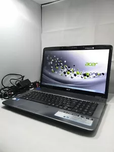 Acer Aspire 7736z PentiumR Dual Core T440 @ 2.20GHz 4GB RAM 1TB HDD 17.1" Nvidia - Picture 1 of 7