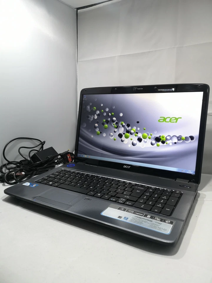 Acer Aspire 7736z PentiumR Dual Core T440 @ 2.20GHz 4GB RAM 1TB HDD 17.1" Nvidia - Image 1 of 4