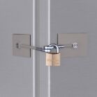 Marinelock Stainless Refrigerator Door Lock with Padlock