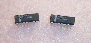 QTY (25) DM74S02N NSC 14 PIN DIP QUAD 2-INPUT POSITIVE NOR GATE NOS 1 TUBE - Picture 1 of 3
