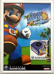 Super Mario Sunshine (2002) RAR Gamecube 42 cm x 59 cm Werbeposter #2 - Bild 1 von 1