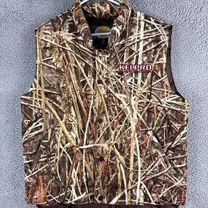 Cabelas Puffer Vest Mens Medium Seclusion 3D Backwaters Camo Outdoor Hunting - Picture 1 of 12