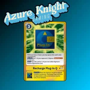 Digimon TCG CCG - Recharge Plug-In Q - P-146 - Foil - Bild 1 von 3