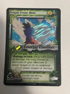 Dragon Ball Z TCG Saiyan Power Blast 124 - FOIL RARE - Cell Saga Score - Picture 1 of 2