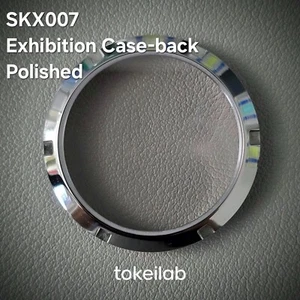 Case back SKX Polished Exhibition SKX007 SKX009 SKX NH35 NH36 CASEBACK SEIKO - Picture 1 of 1