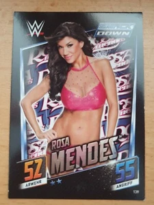 WWE Karte card 139 ROSA MENDES 2015 Slam Attax Then Now Forever Wrestling Diva - Bild 1 von 2