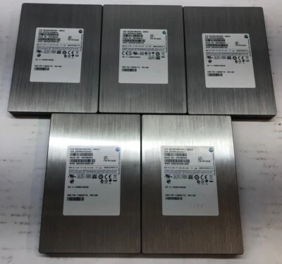 [LOT OF 5] EMC Samsung 100GB SATA 3.5" SSD [MZ-3S91000/0C3] MZ3S9100XAB4 - Image 1 of 2