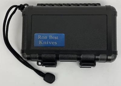 RON BEST Cuchillos Personalizados Estuche de Cuchillo Rígido Caja Pequeña Funda. SIN CUCHILLO Foto 1 de 4