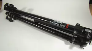 Bogen Manfrotto 3205 Black Tripod 54" Tall-Legs only-no head - Picture 1 of 9