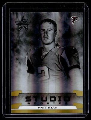 Matt Ryan 2008 Leaf Rookies & Stars Studio Rookies Card 332/500 #SR-4 - Image 1 of 2