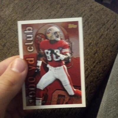 Cartão de futebol americano Jerry Rice - Imagem 1 de 2