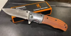 Browning DA51 Folding Knife Hunting Camping Tactical Outdoor Small Pocket Tool - Picture 1 of 3
