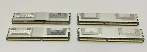 Hynix 16GB (4x4GB) 2RX4 PC2-5300F ECC Server Memory for HP DL360 G5 / DL380 G5 - Picture 1 of 5