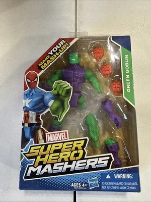 Figura de acción Green Goblin Marvel Super Hero Mashers 2013 nueva en caja H73 Foto 1 de 2
