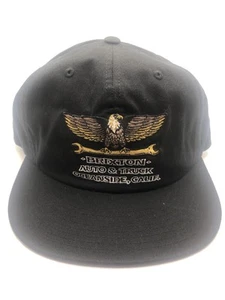 HOMBRE/MUJER BRIXTON NEGRO SNAPBACK GORRA AJUSTABLE TALLA ÚNICA - Imagen 1 de 7