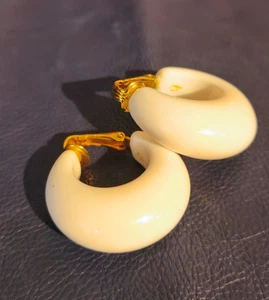 Boucles D'Oreilles Vintage Américaine à Clip Ans 60 Signé Sarah Coventry - Vtg - Imagen 1 de 3