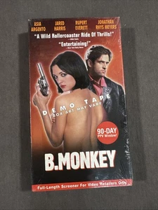 B. Monkey VHS 2000 Screener Promo Tape Brand New Sealed - Foto 1 di 7