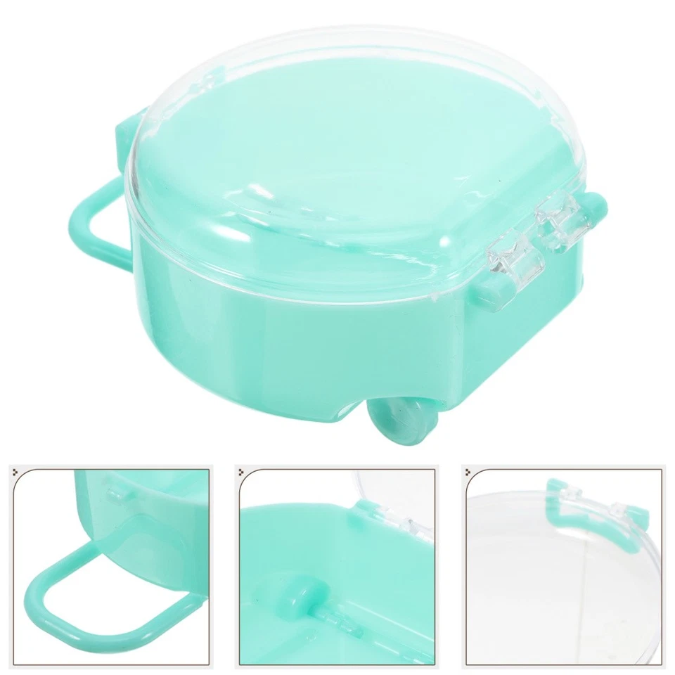  12PCS Clear Plastic Small Box with Lid Mini Suitcase Candy Box Wedding Party - Image 1 of 4