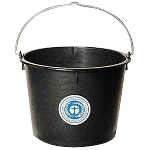 JOPA Baueimer flach 10 Liter Farbe: schwarz - Bild 1 von 1