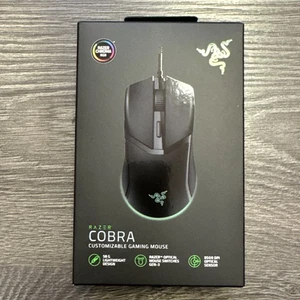 Razer Cobra Lightweight Optical Wired RGB Gaming Mouse / NEW - Picture 1 of 6